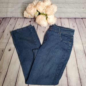 Riders by Lee Dark Wash Midrise Jeans Size 16 M